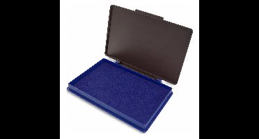 T&F Creations hobby stempelkussen - blauw - 7x11 cm - waterbasis