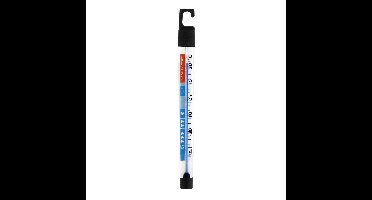 TFA Dostmann koelkast en vriezerthermometer - zwart - analoog