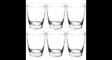 Tumbler waterglazen - 9x - transparant - 280 ml - drinkglazen