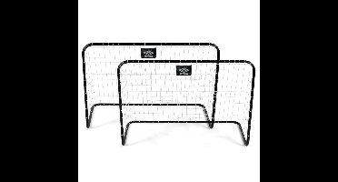 Umbro Voetbal goal - 2x stuks - 78 x 45 x 56 cm - voetbaldoeltjes