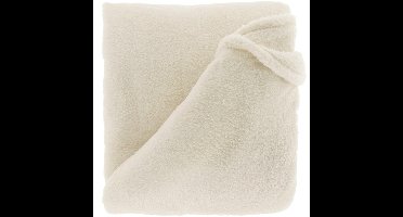 Unique Living plaid/deken Justin - creme wit - polyester - 150 x 200 cm