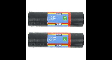 Vero Afvalzakken/vuilniszakken met trekband - 36x stuks - 60 liter