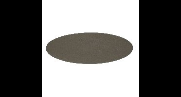Wicotex Placemats Uni - donker grijs - rond 38cm - Teflon coating