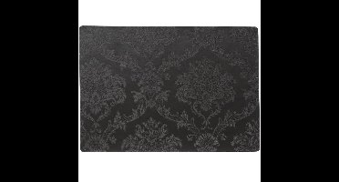 Wicotex Tafel placemat Amatista - zwart - 30 x 43 cm