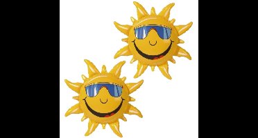 Widmann Opblaasbare zon - 3x - 60 cm - Hawaii/Tropisch thema
