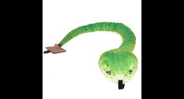 Wild Repbulic Groefkopadder knuffel - groen - 137 cm - pluche