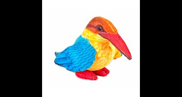Wild Republic ijsvogel knuffel - 12cm - pluche - vogel - dierenknuffel