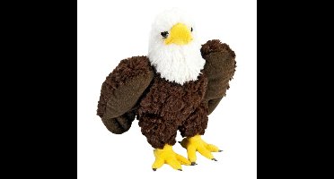 Wild Republic knuffel - Amerikaanse zeearend pluche - 25cm - roofvogel