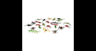 Wild Republic Speelset insecten 24-delig kunststof speelgoed