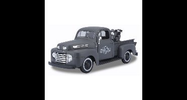 Ford F-1 Pick Up 1948 + Harley-Davidson WLA Flathead 1942 1:24