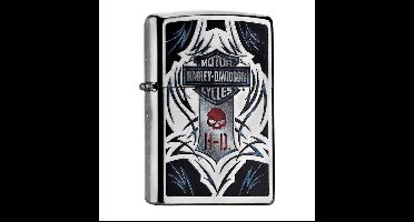 Zippo Aansteker Harley-Davidson Gothic Style Schedel