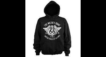 Route 66 The Mother Road Hoodie - Black-S