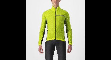 Castelli Squadra stretch fietsjack groen/geel heren