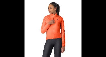 Castelli Emergency 3 regenjack brilliant orange dames