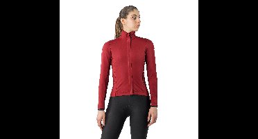 Castelli Alpha 150 fietsjack garnet/black dames