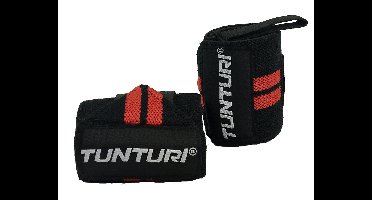 Tunturi Wrist Wrap Set l zwart rood
