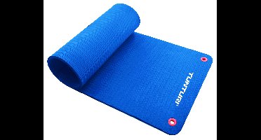 Tunturi Fitnessmat Pro l blauw l 180 x 60 x 1.5 cm