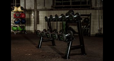 Tunturi PU dumbellset l 2 t/m 32 kg l 20 paar dumbells l Complete set