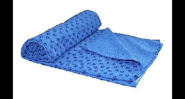 Tunturi Yoga handdoek l blauw l 180 x 63 cm