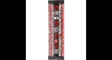 Kerst inpakpapier/cadeaupapier set - 13-delig - 200 x 70 cm - nordic print - inpakken