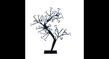 Lichtboom/kersenbloesem - 48 led lampjes - helder wit - 45 cm - verlichte figuren