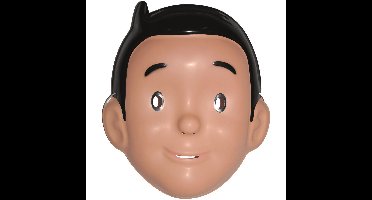 Suske verkleedmasker met elastiekje - voor volwassenen - Stripfiguur - Feestmasker - Suske en Wiske