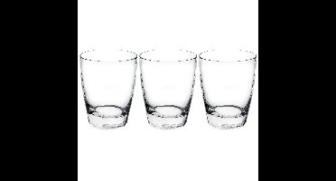 Tumbler waterglazen - 3x - transparant - 280 ml - drinkglazen