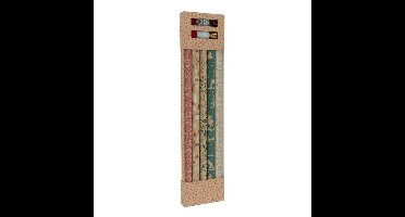 Kerst inpakpapier/cadeaupapier set - 11-dlg - kraft