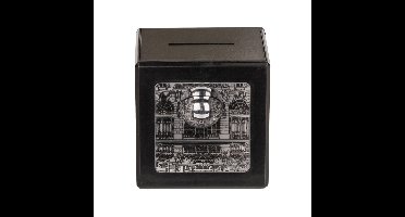Spaarpot Magic/Goochel truc - kunststof - 7 cm - Geld wordt onzichtbaar - Kind/volwassenen