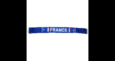 Supporters sjaal Frankrijk - blauw - 150 cm - polyester - landen vlag versiering
