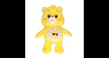 Troetelbeertjes pluche knuffel - geel - 21 cm - Cartoon knuffel - Troetelberen - Pluche knuffels