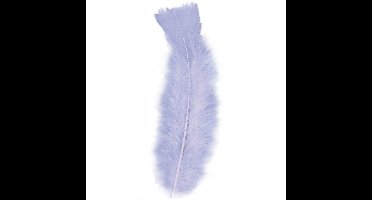 Widmann Sierveren - 50x - paars - 17 cm - knutselveertjes - DIY/decoratie/hobbymateriaal