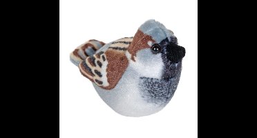 Wild Republic knuffel Huismus - pluche - 14 cm - vogel - knuffeldier