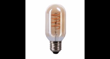 LED E27-T45 Filament 4 Watt - 2700K - Curved - Dimbaar - Amber