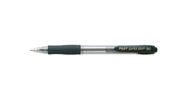 Balpen PILOT Super Grip medium zwart