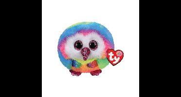 TY Puffies Knuffel Uil Owen 8 cm