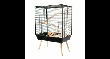 ZOLUX KNAAGDIERKOOI NEO COSY LARGE ZWART 78X48X109 CM