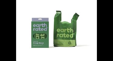 EARTH RATED POEPZAKJES MET HANDVATEN LAVENDEL 120 ST