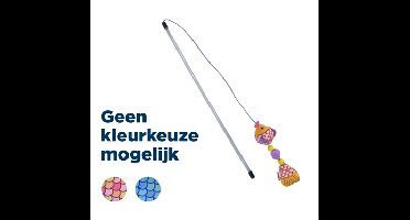KONG KATTENHENGEL SCRATTLES VIS ASSORTI 47X6X5 CM