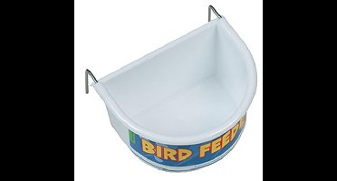 HAPPY PET VOERBAK HALF ROND SMALL 7,5X5,5X3,5 CM