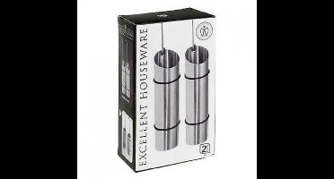 Excellent Houseware Waterverdampers 2 Stuks RVS