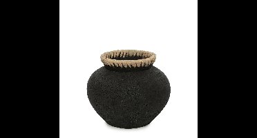 De Styly Vaas - Zwart naturel - M