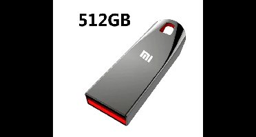 Originele Xiaomi Metal Usb 512GB- 3.0 Flash Drives - Hoge Snelheid Pendrive - Usb Drive - Draagbare Ssd Memoria - Usb TYPE-C - donkergrijs