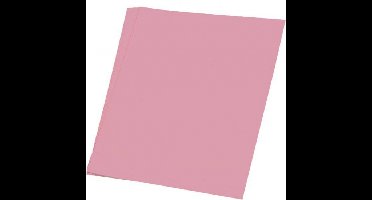 A4 hobby papier - 100x vellen - kleur lichtroze - Knutselen met papier - Knutselpapier