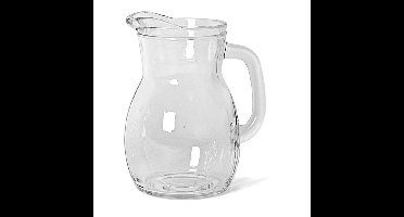 Bormioli Rocco sapkan/waterkan/karaf - glas - 1000 ml - transparant - schenkkannen