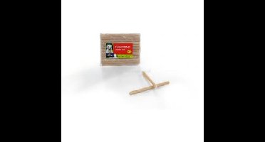 DeliSnacks thai kauwstaafjes hondensnack - 100 stuks - 7/8 mm