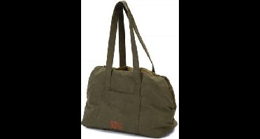 Designed by Lotte Bundu Draagtas hond - groen, 40 × 20 × 28 cm