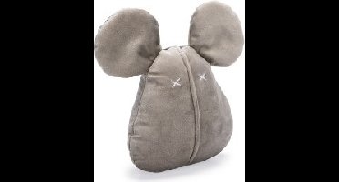 Designed by Lotte Muis Adio hondenspeelgoed Velvet - grijs, 20 × 18,5 × 7 cm