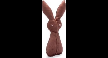Designed by Lotte Konijn Alina hondenspeelgoed Velvet - roze, 27 × 14 × 6 cm