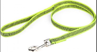 Antislip hondenriem - 20 mm × 1 m, met handvat, blauw